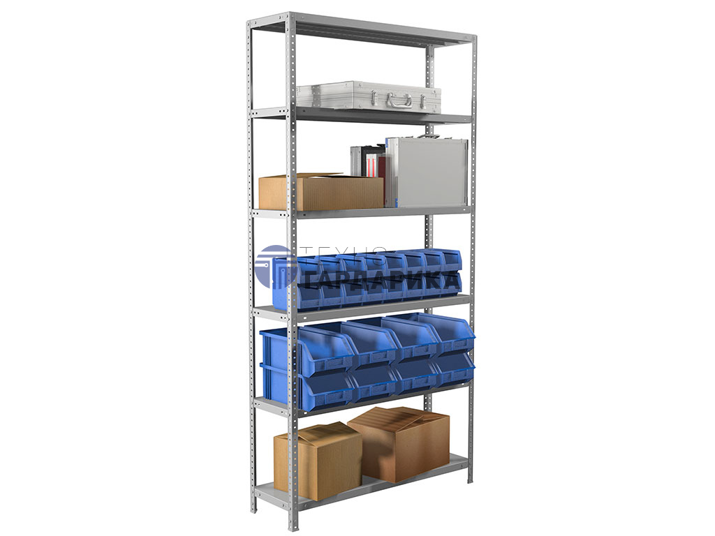 Стеллаж MS STANDART 220/100X30/6 Стеллаж MS STANDART 220/100X30/6