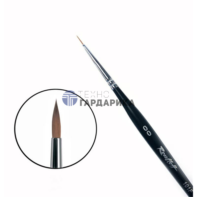 Кисть Серия 101F (Колонок круглый) Кисть Серия 101F (Колонок круглый)