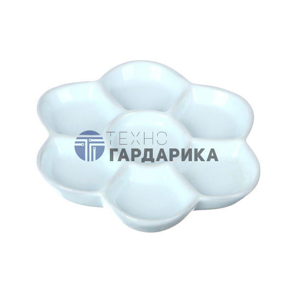 Палитра фарфоровая в форме цветка Палитра фарфоровая в форме цветка