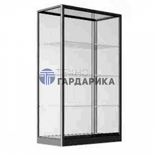 Витрина экспозиционная прямоугольная островная 1000х450х2000Н Витрина экспозиционная прямоугольная островная 1000х450х2000Н