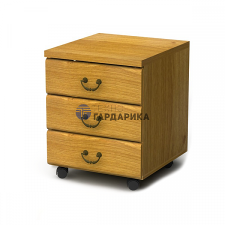 Тумба выкатная, 3 ящика 420х450х520Н (серия Классика) Тумба выкатная, 3 ящика 420х450х520Н (серия Классика)