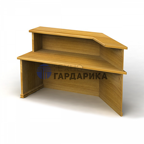 Кафедра выдачи, пристраиваемый угловой модуль 2000х770х1150Н (серия Классика) Кафедра выдачи, пристраиваемый угловой модуль 2000х770х1150Н (серия Классика)