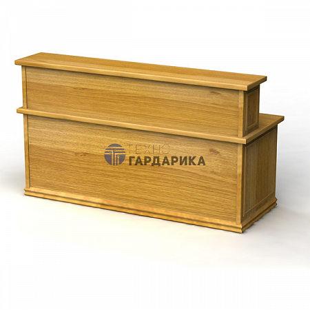 Кафедра выдачи прямой модуль 2000х770х1150Н (серия Классика) Кафедра выдачи прямой модуль 2000х770х1150Н (серия Классика)