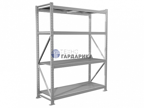 Стеллаж MS Pro 200/180x60/4 Стеллаж MS Pro 200/180x60/4