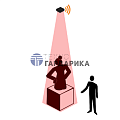 Инфракрасный датчик с зоной обнаружения m3D SR 3 Инфракрасный датчик с зоной обнаружения m3D SR 3