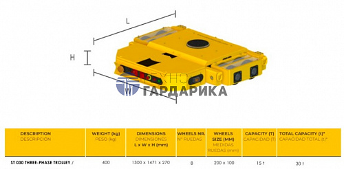 Транспортная платформа ST-30 Транспортная платформа ST-30